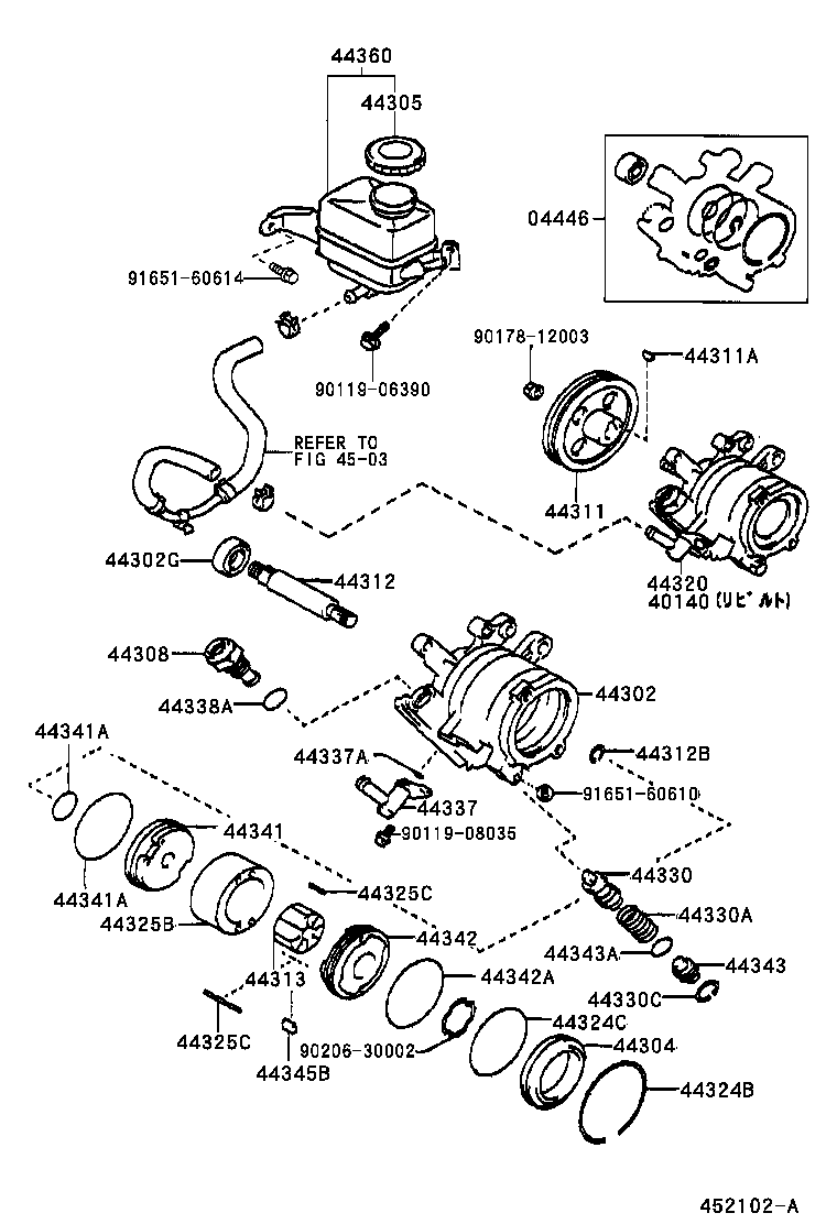 Exploded illustration 452102A