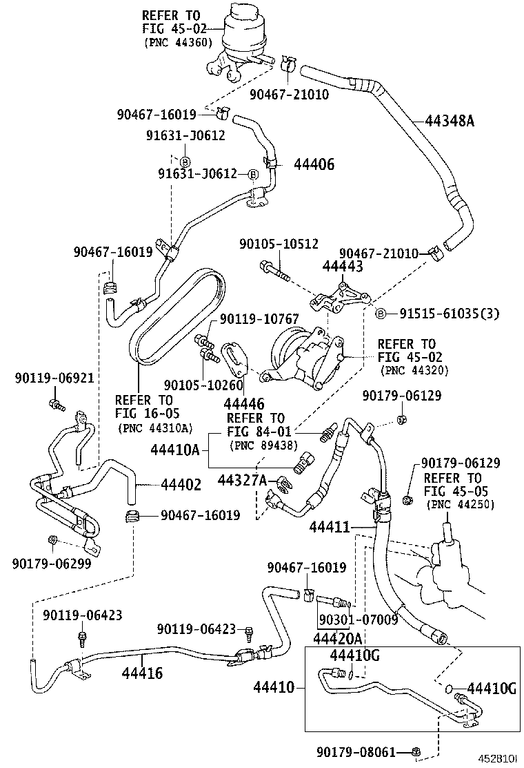 Exploded illustration 452810I