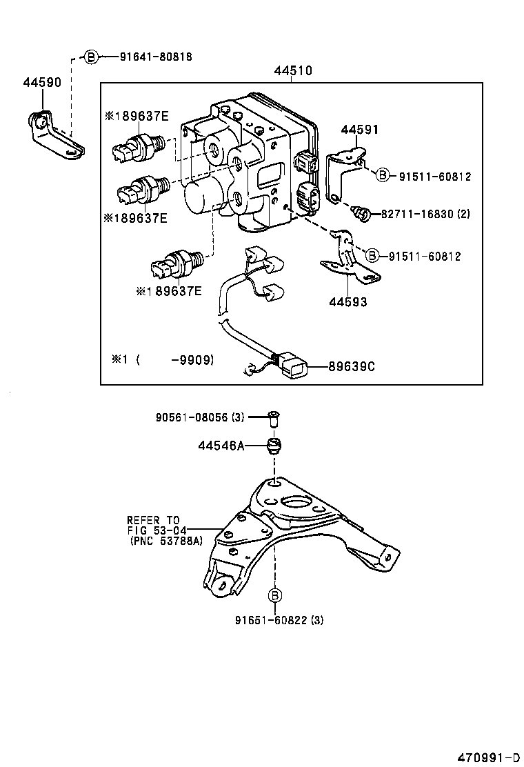 Exploded illustration 470991D