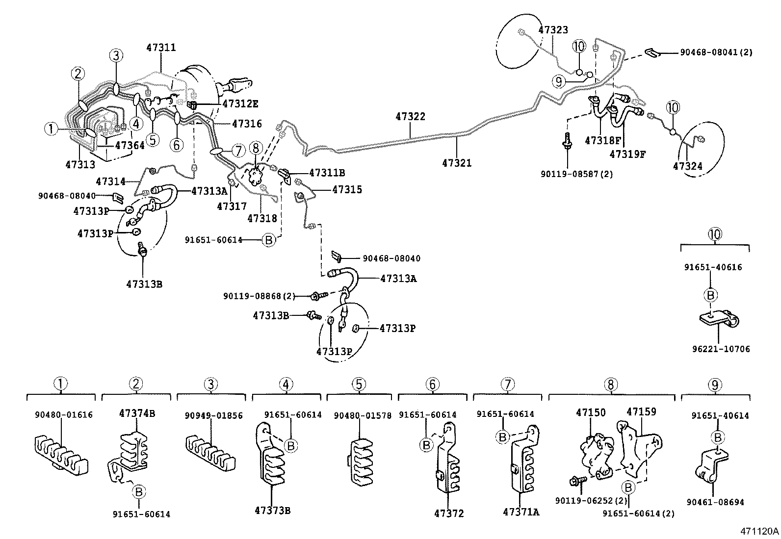Exploded illustration 471120A