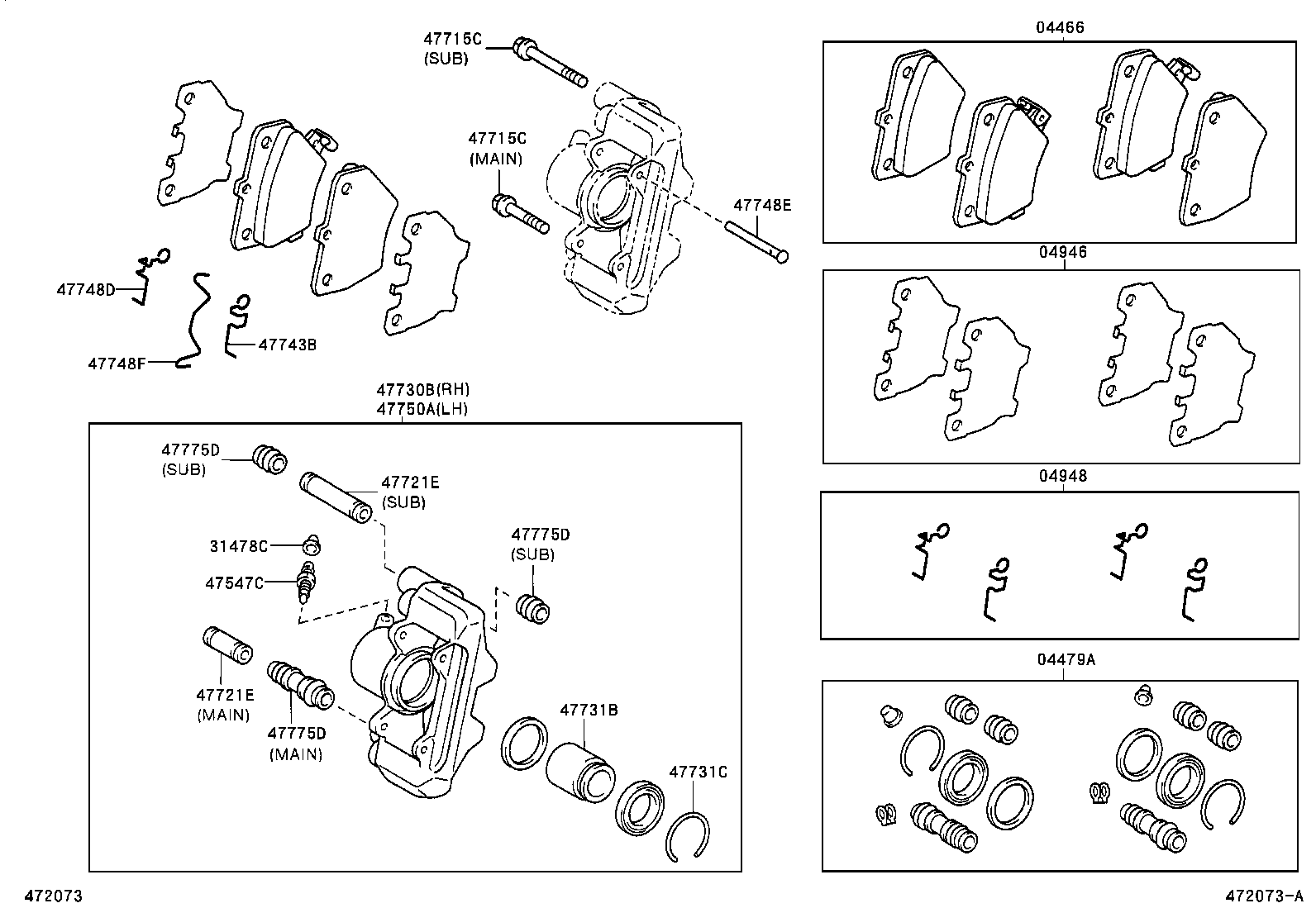 Exploded illustration 472073A