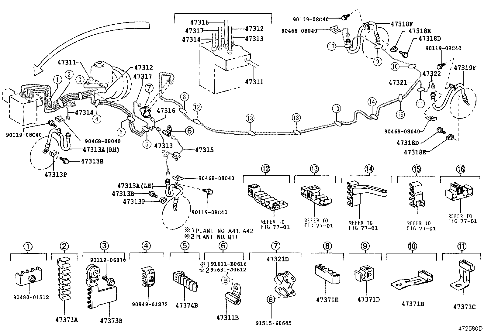 Exploded illustration 472580D