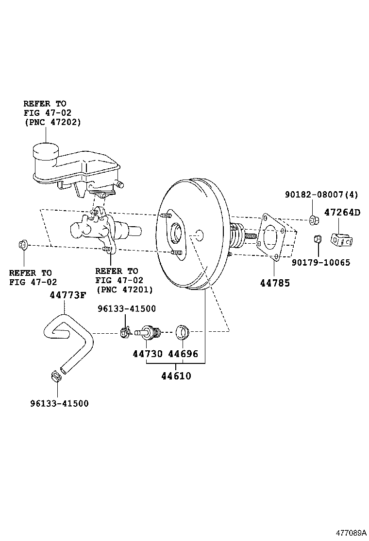 Exploded illustration 477089B