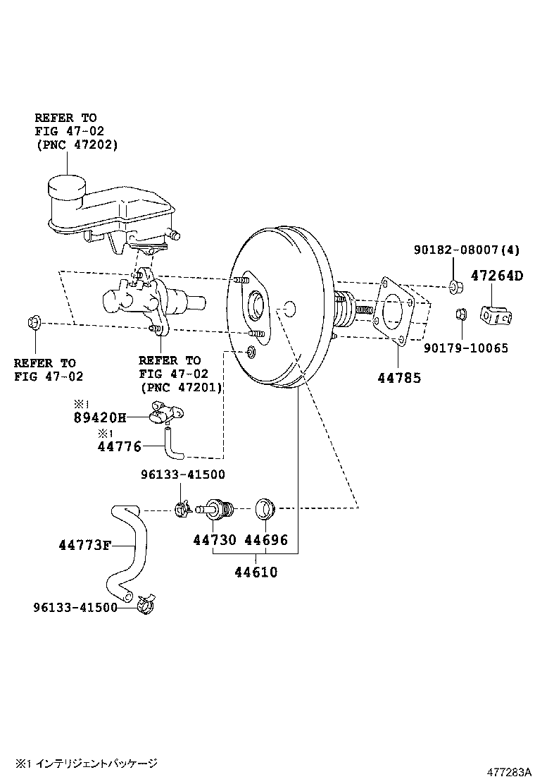 Exploded illustration 477283A