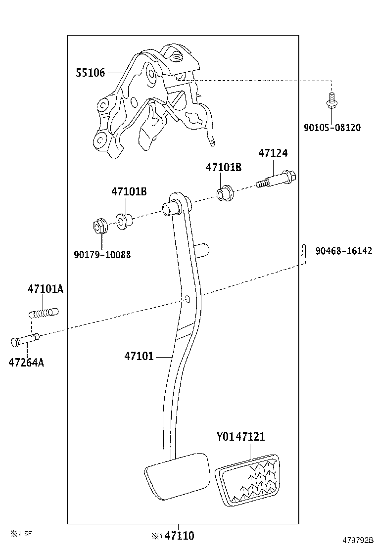 Exploded illustration 479792B