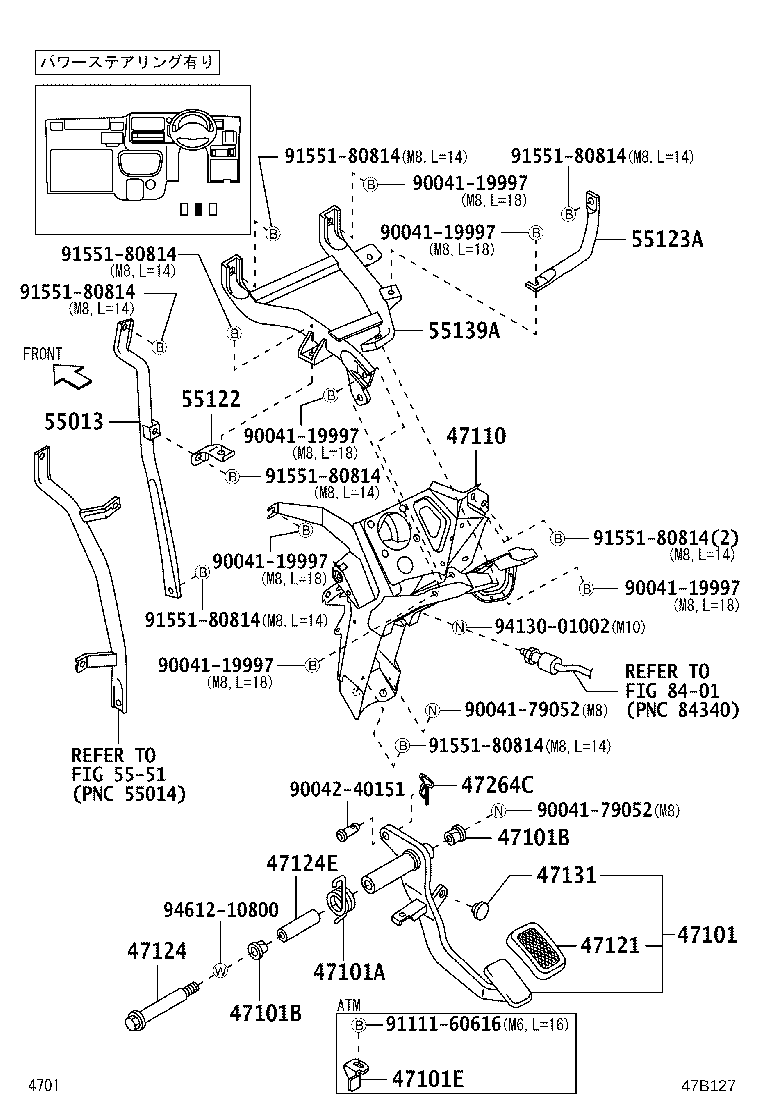 Exploded illustration 47B127
