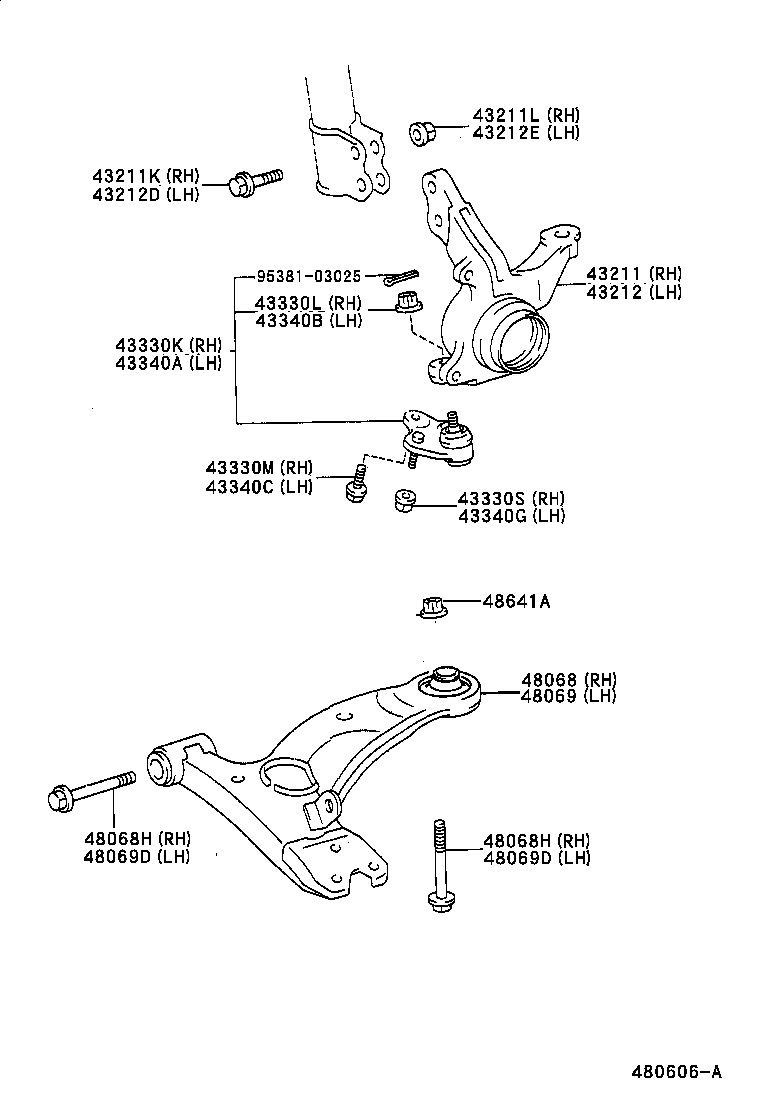Exploded illustration 480606A