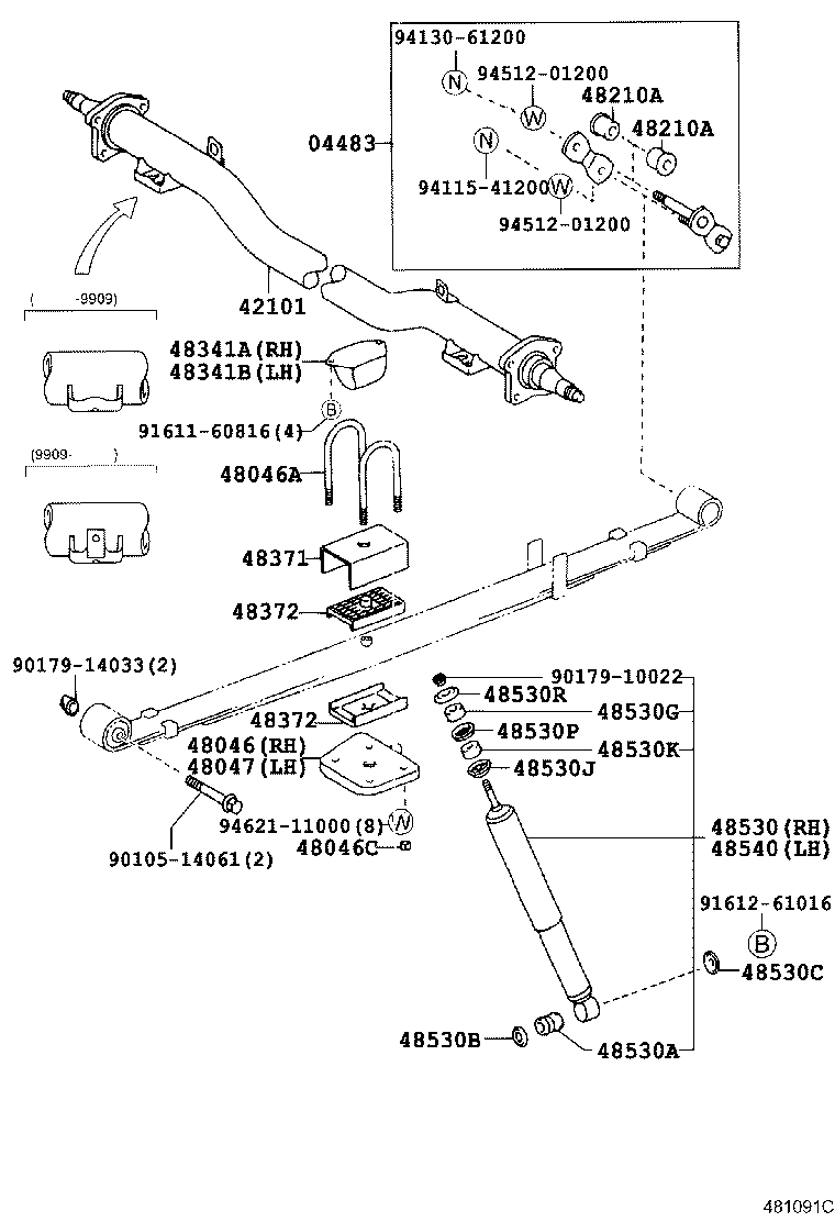 Exploded illustration 481091C