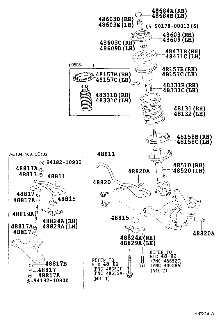 Exploded illustration 481216A