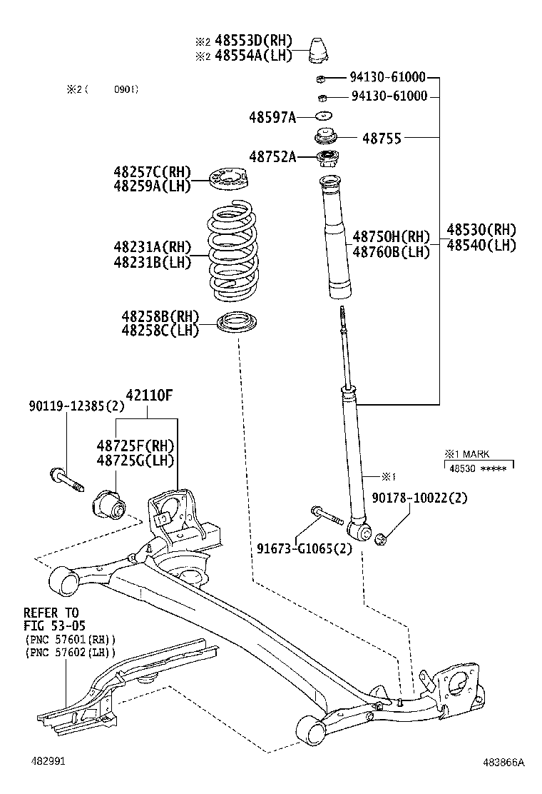 Exploded illustration 483866A