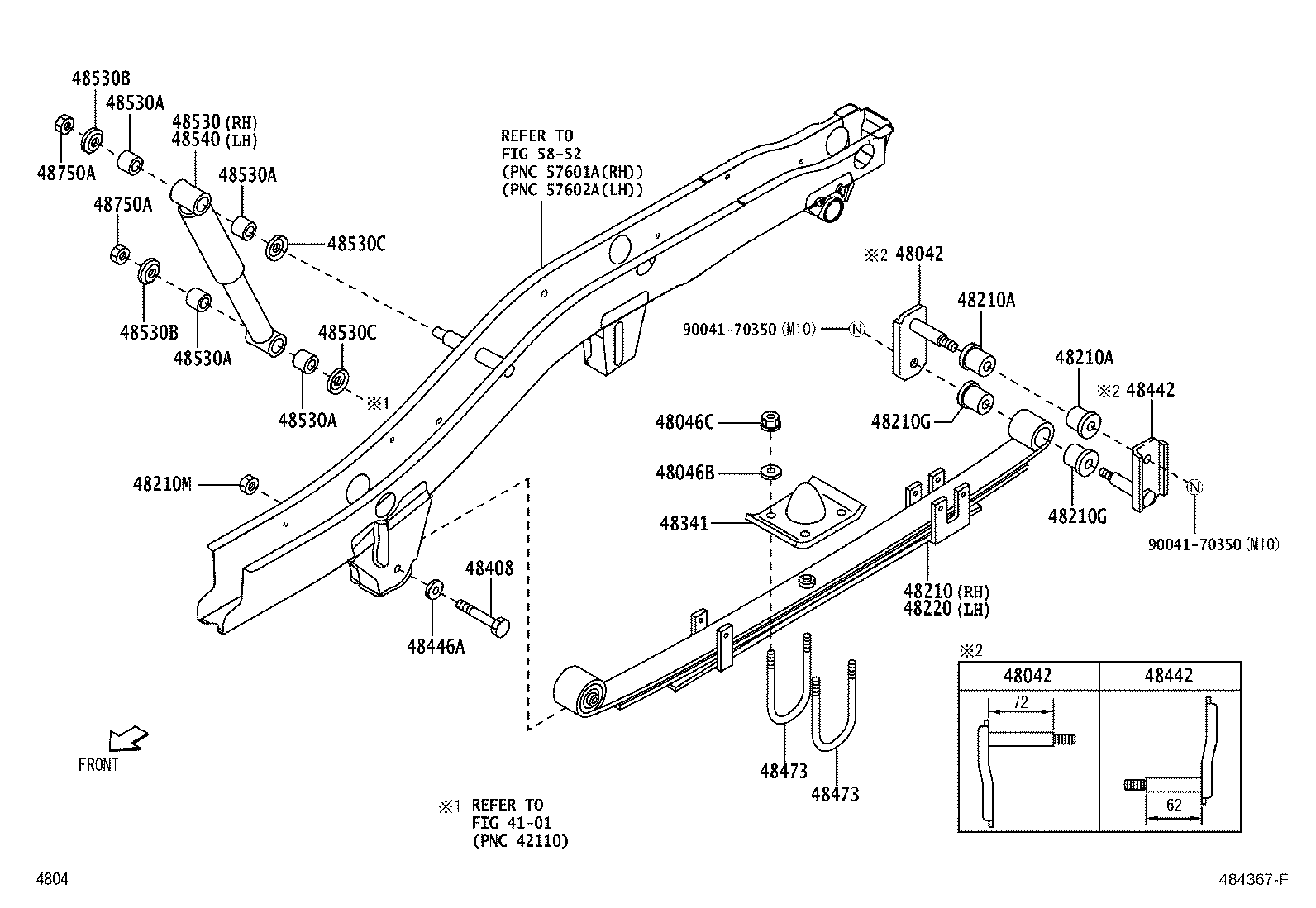 Exploded illustration 484367F