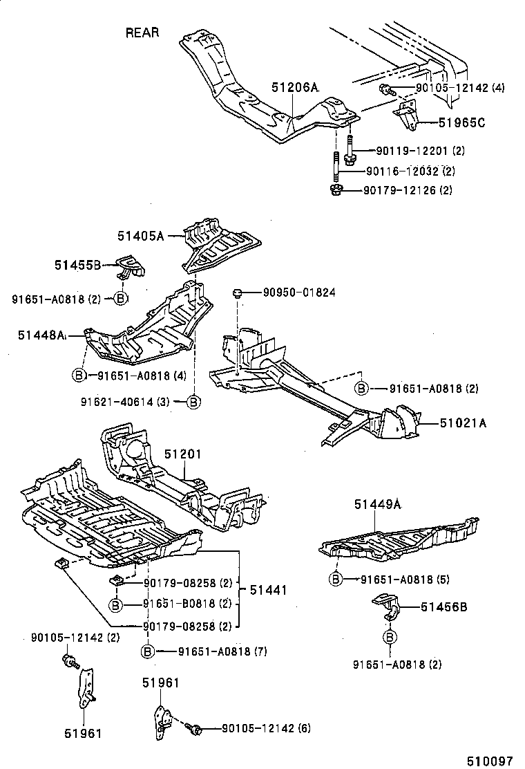 Exploded illustration 510097