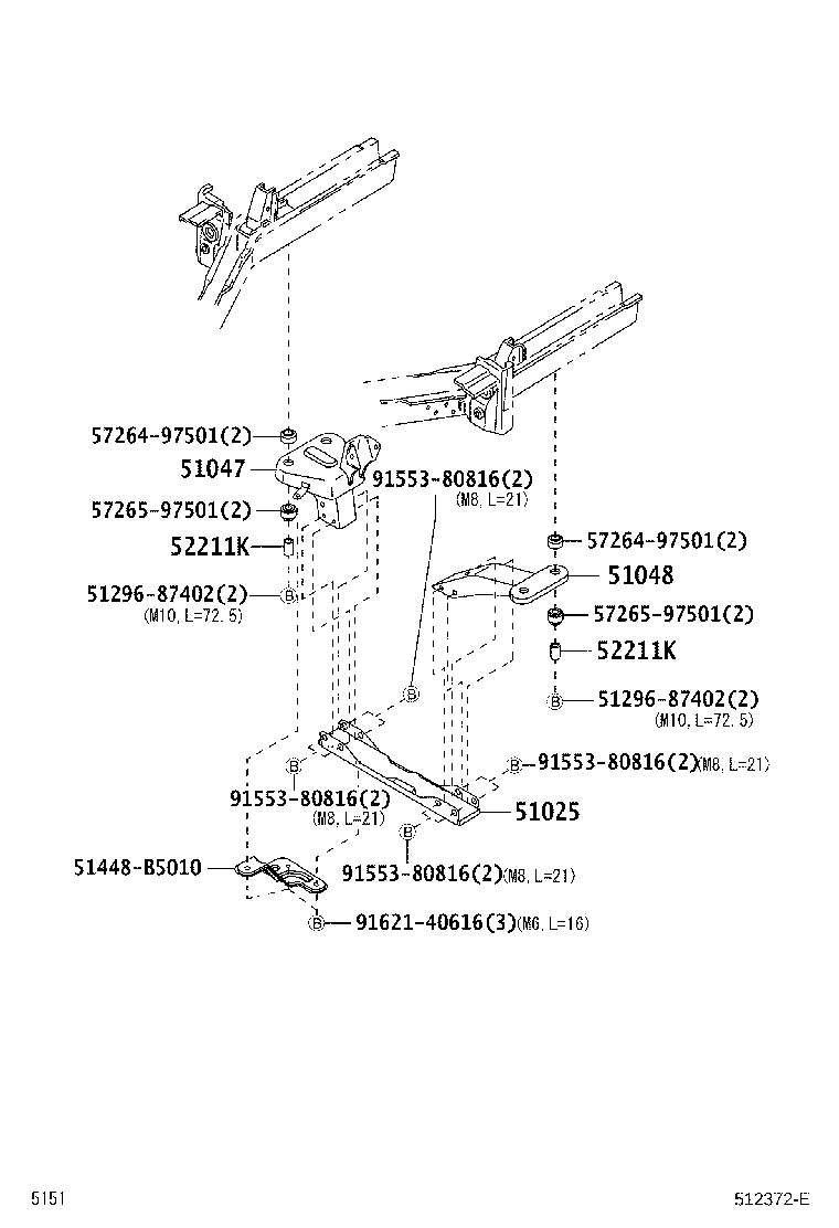 Exploded illustration 512372E