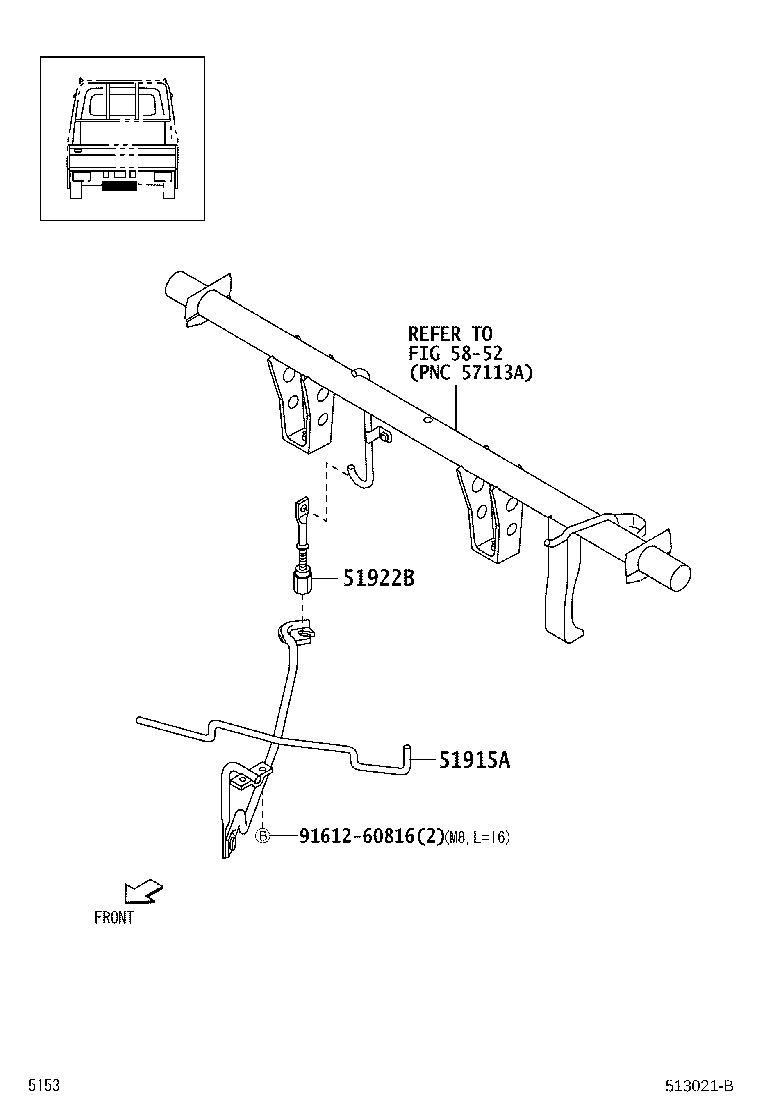 Exploded illustration 513021B