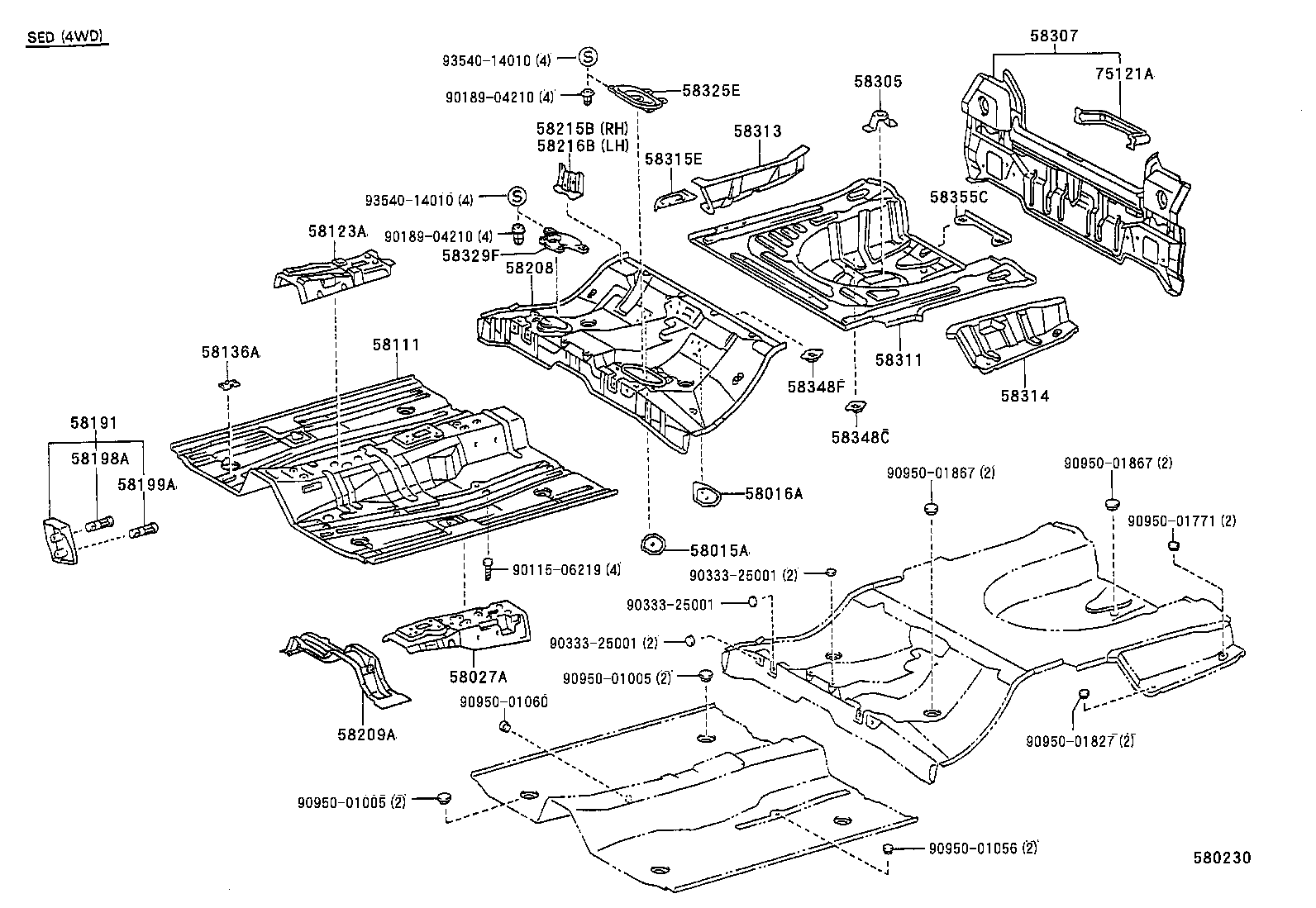 Exploded illustration 580230
