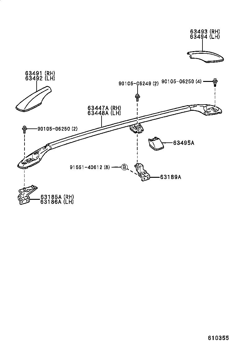 Exploded illustration 610355