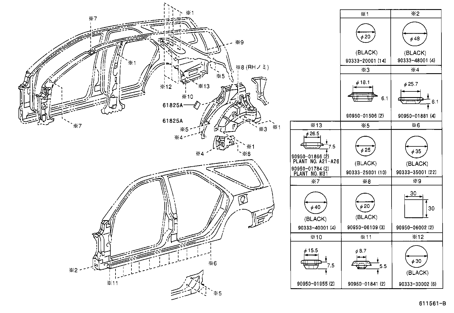Figure 611561B
