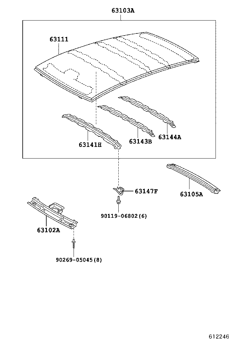 Exploded illustration 612246