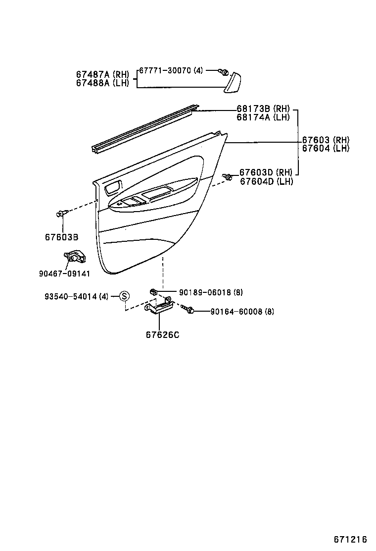 Exploded illustration 671216