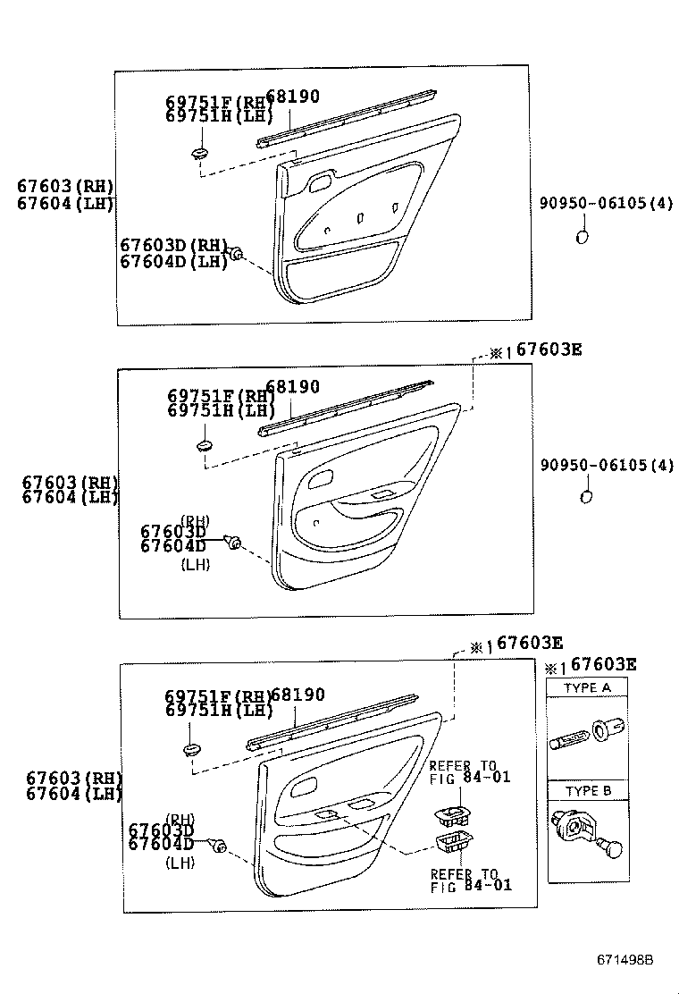Exploded illustration 671498B