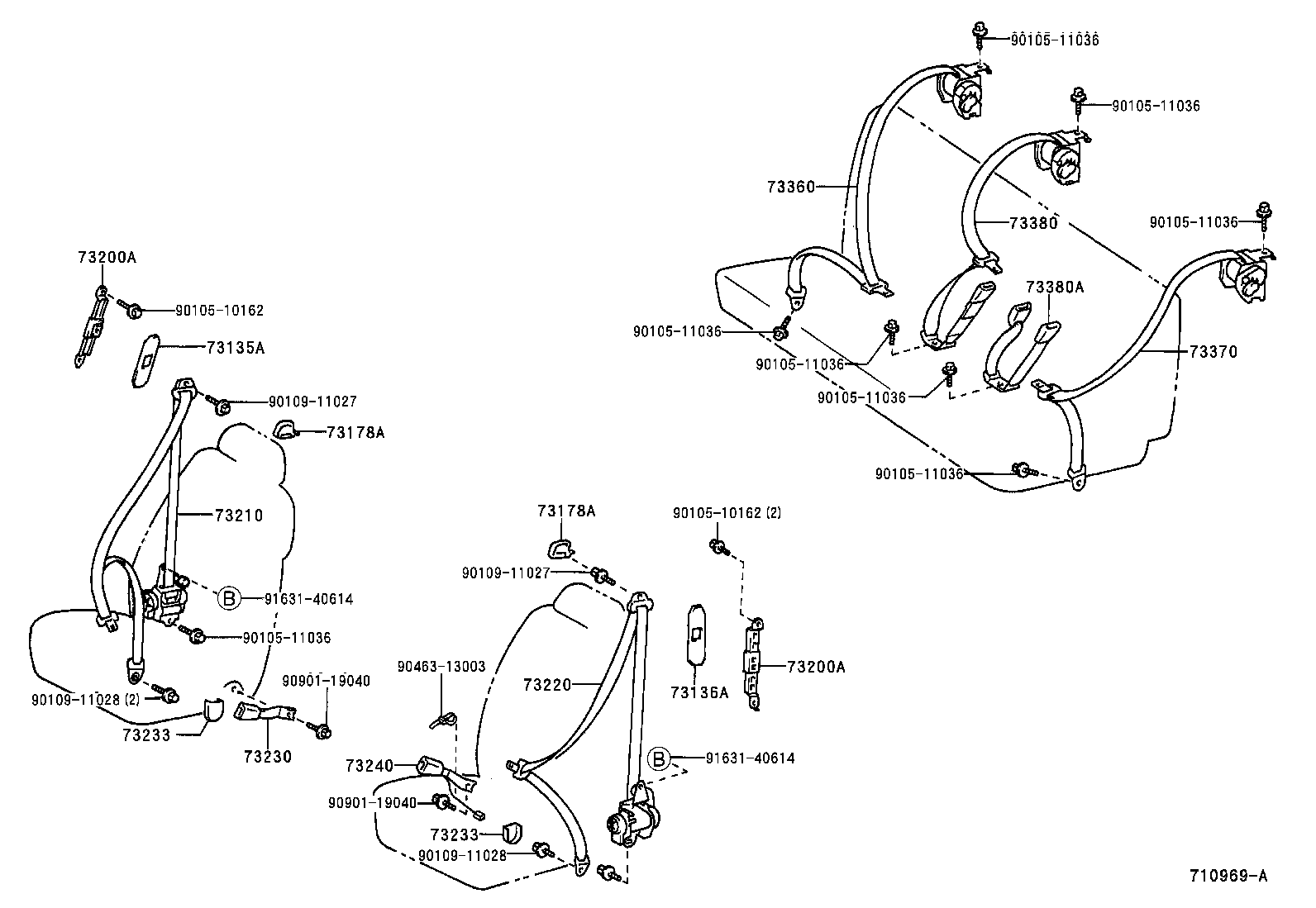 Exploded illustration 710969A