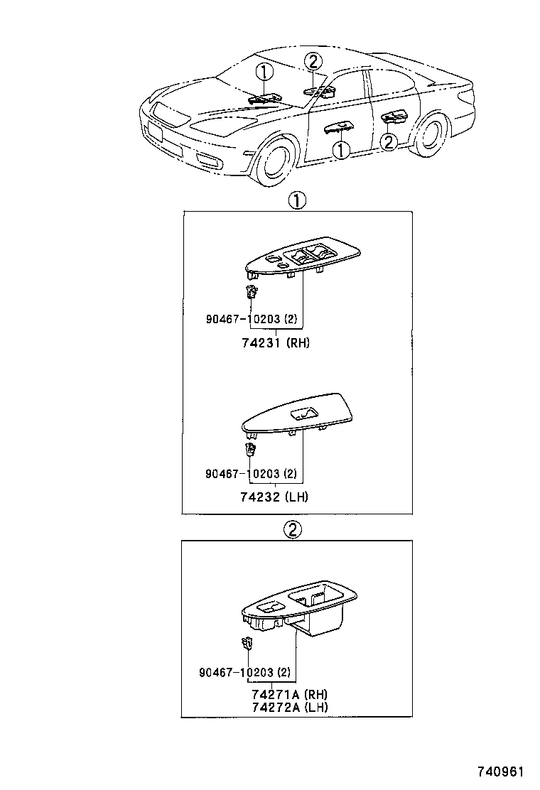 Exploded illustration 740961