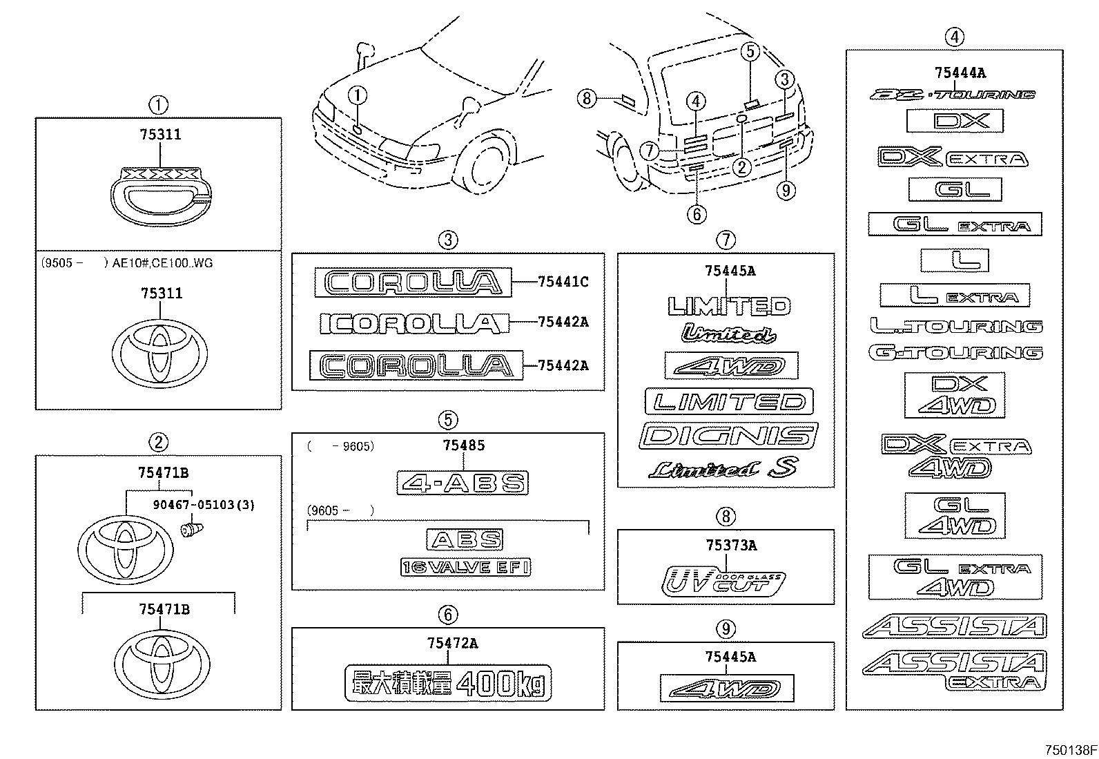 Figure 750138F