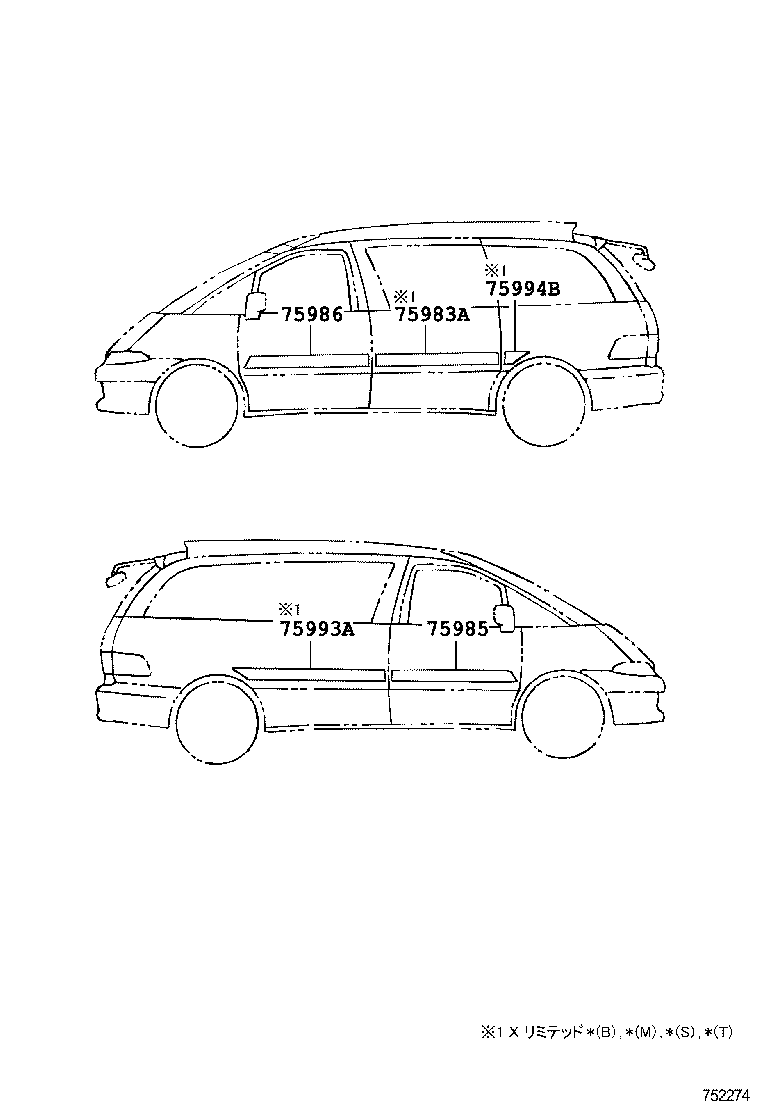 Exploded illustration 752274