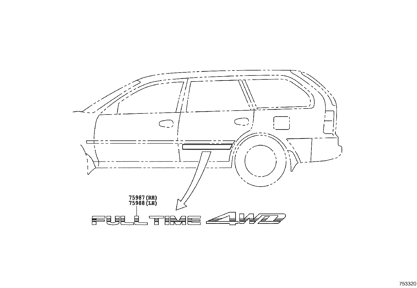 Exploded illustration 753320