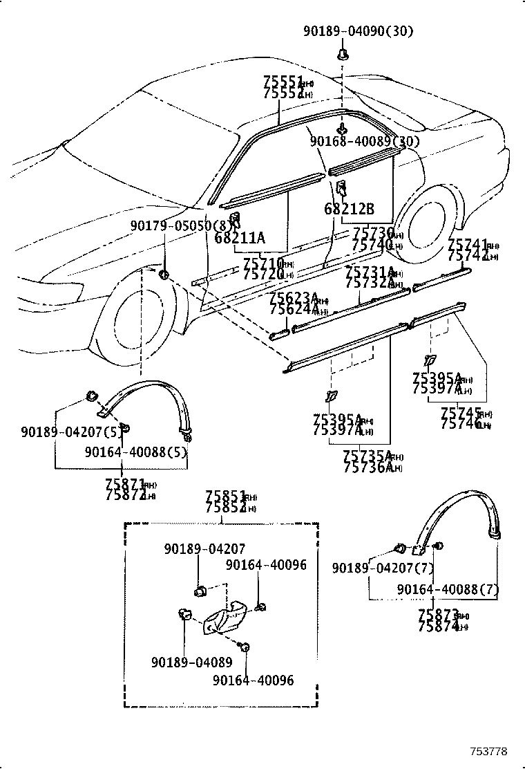 Exploded illustration 753778