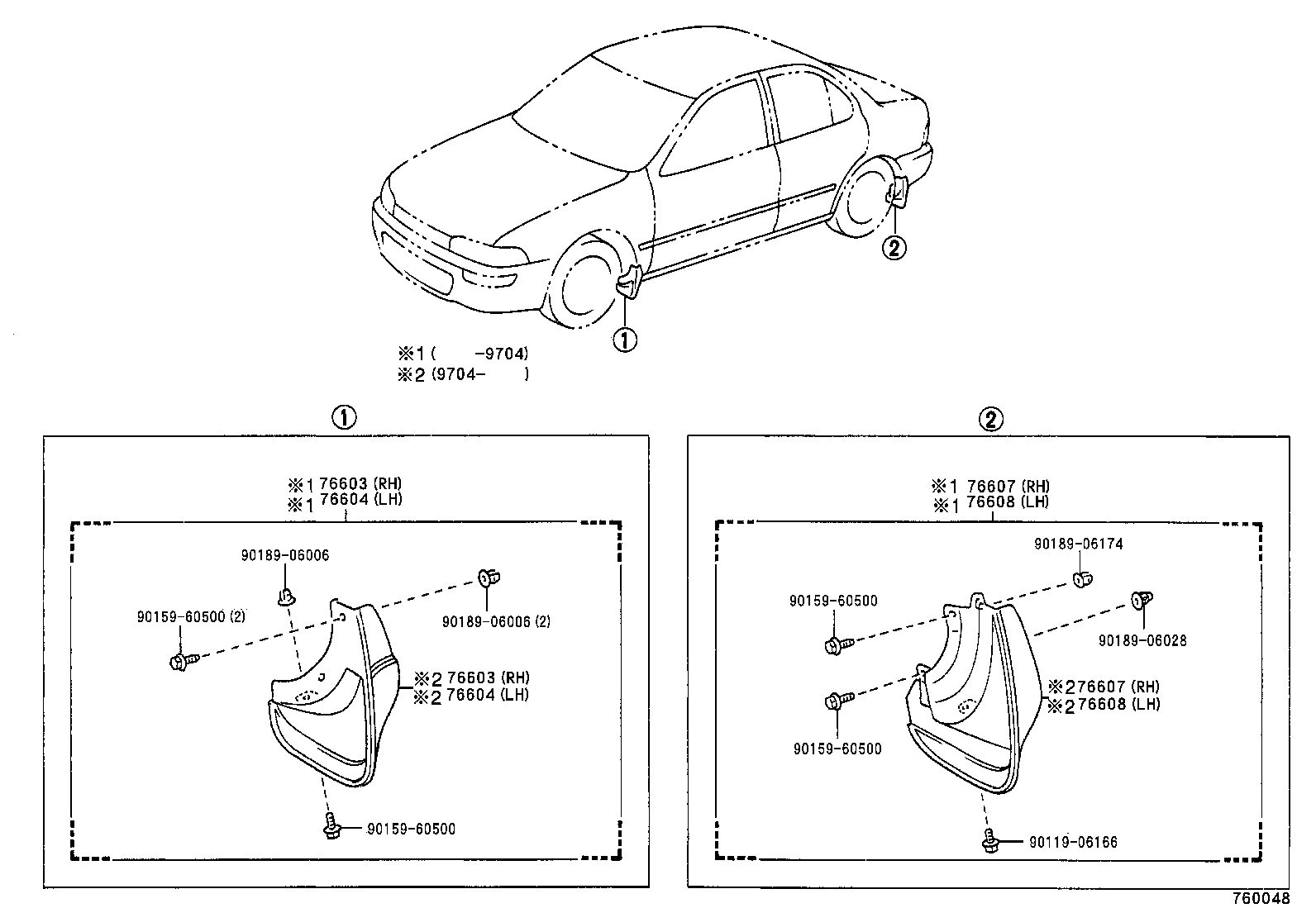 Exploded illustration 760048