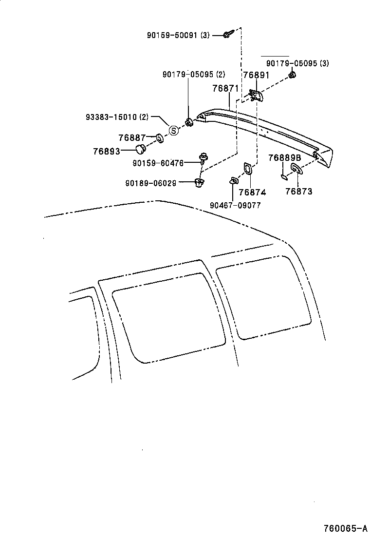 Exploded illustration 760065B