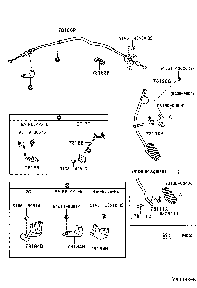 Exploded illustration 780083B