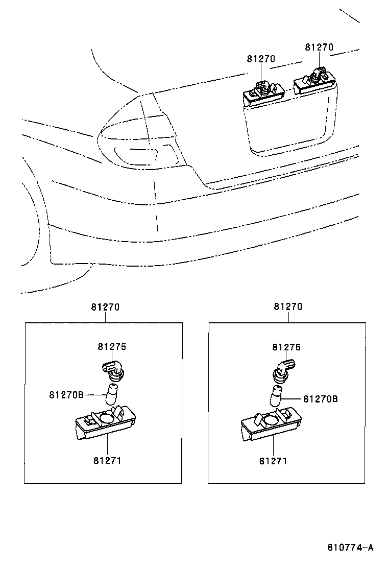 Exploded illustration 810774A