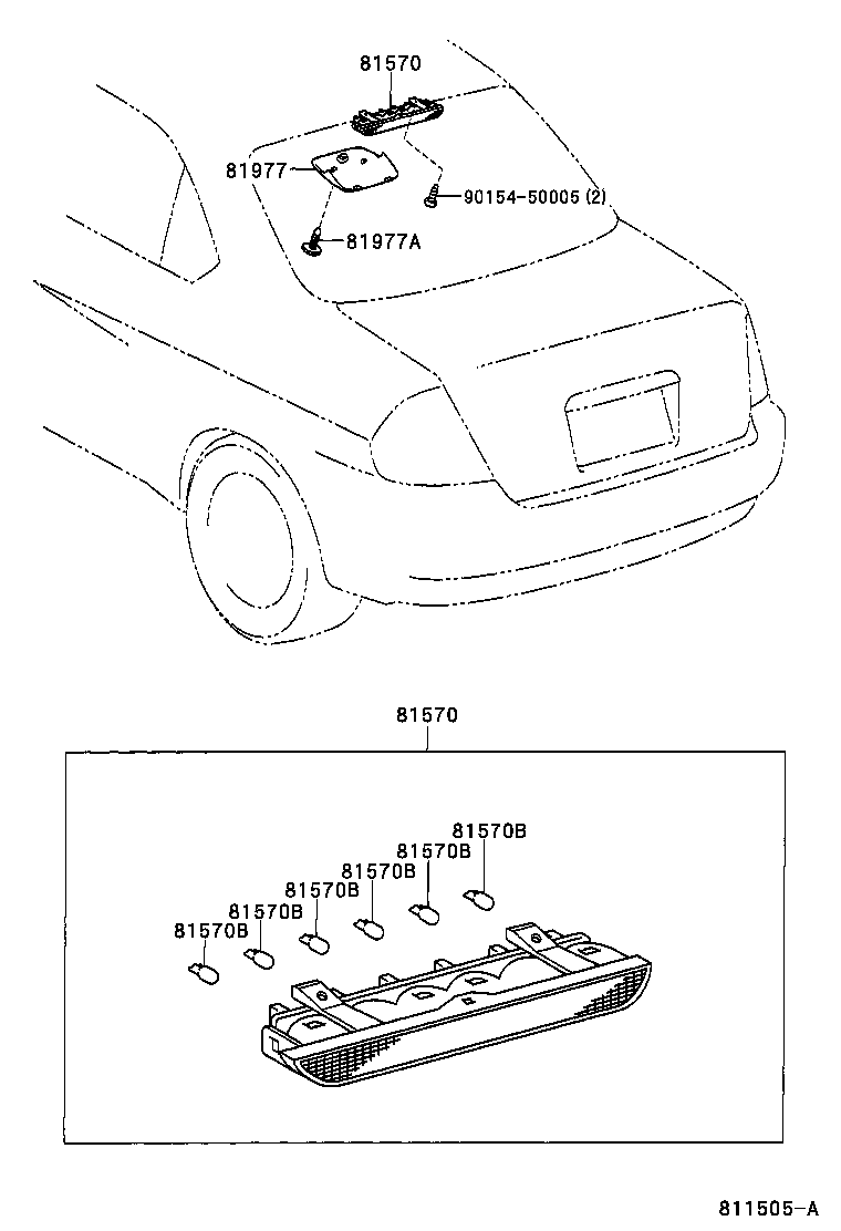 Exploded illustration 811505A