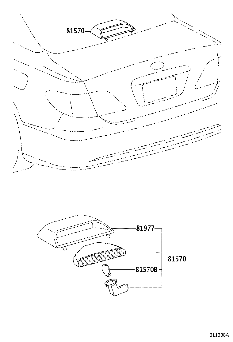 Exploded illustration 811838A