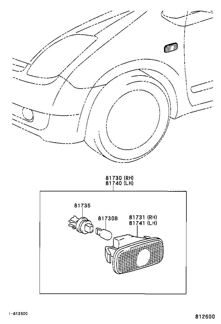 Exploded illustration 812600