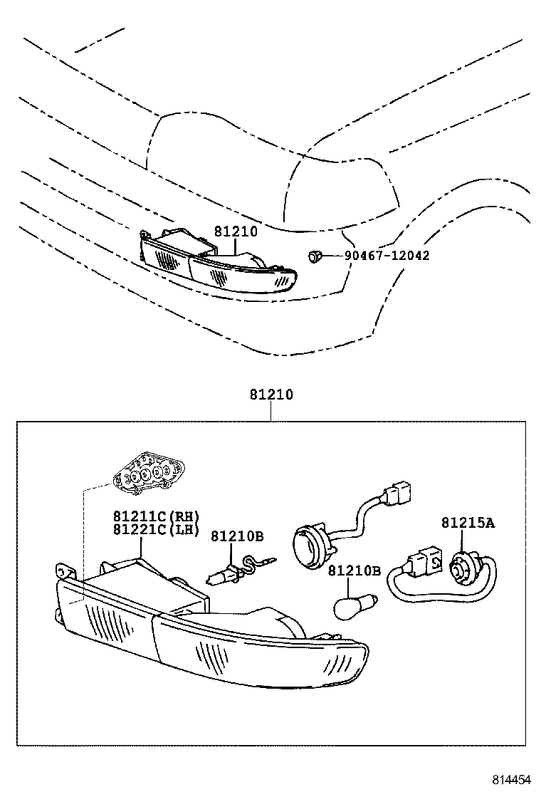 Exploded illustration 814454