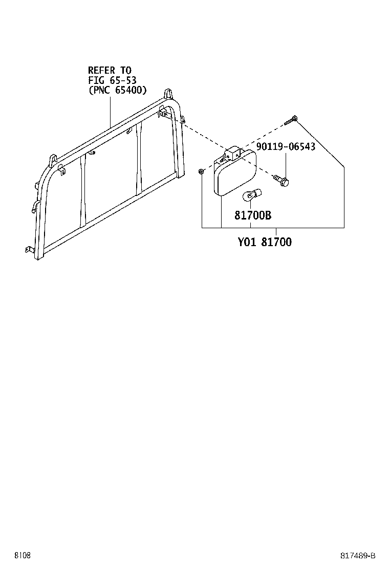 Exploded illustration 817489B