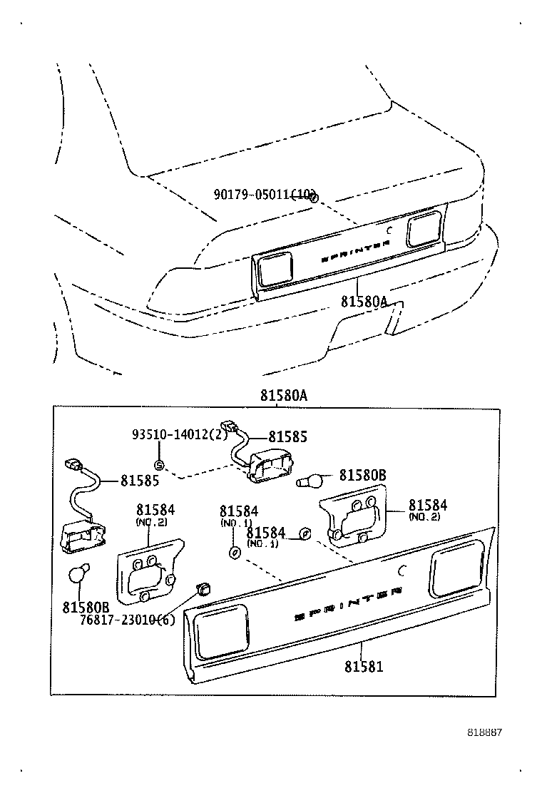 Exploded illustration 818887