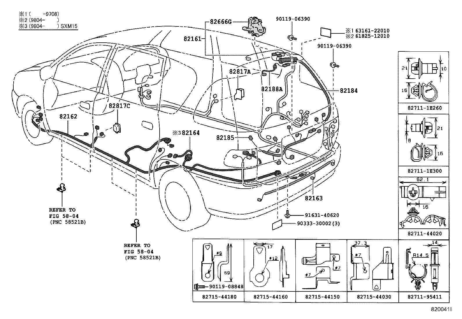 Exploded illustration 820041I