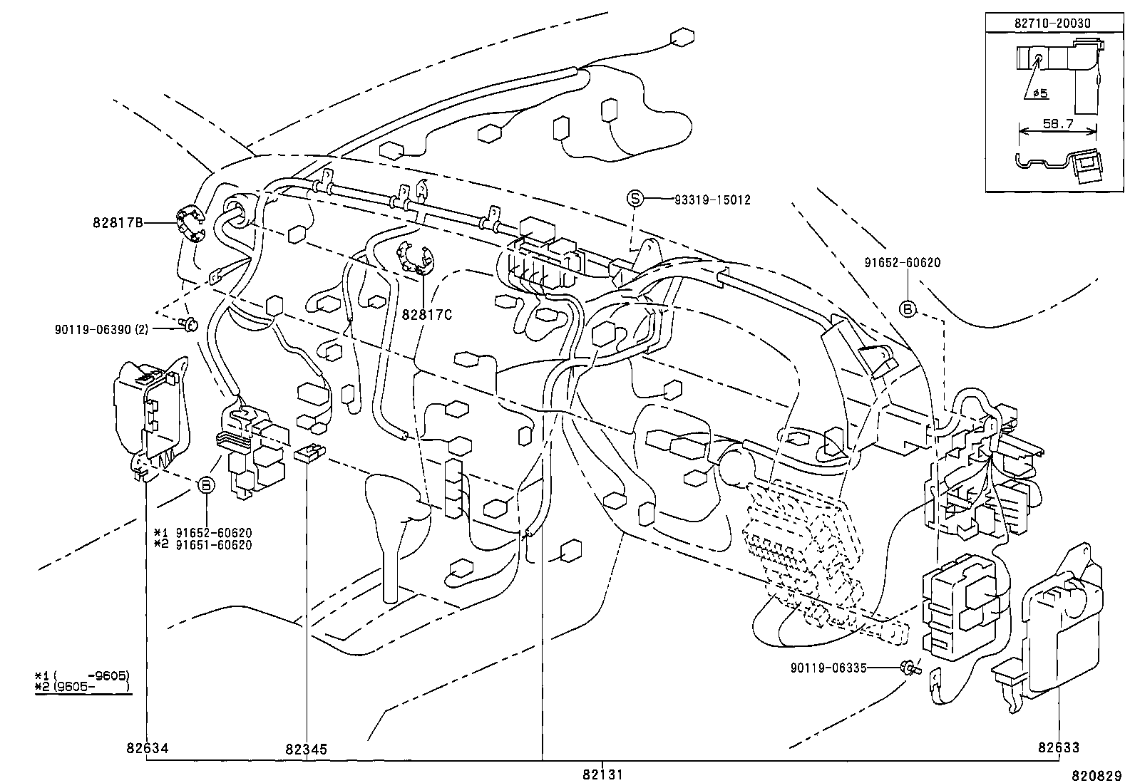 Exploded illustration 820829