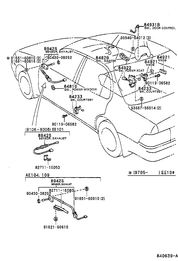 Exploded illustration 840639A