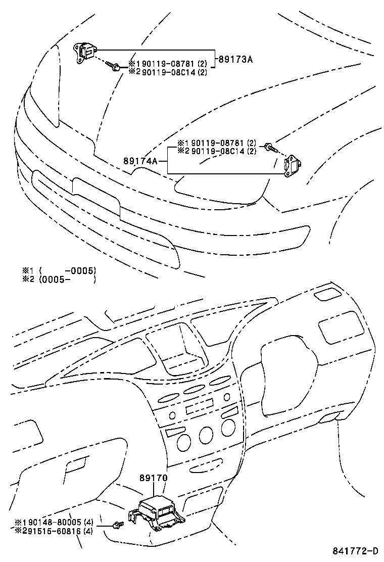 Exploded illustration 841772D