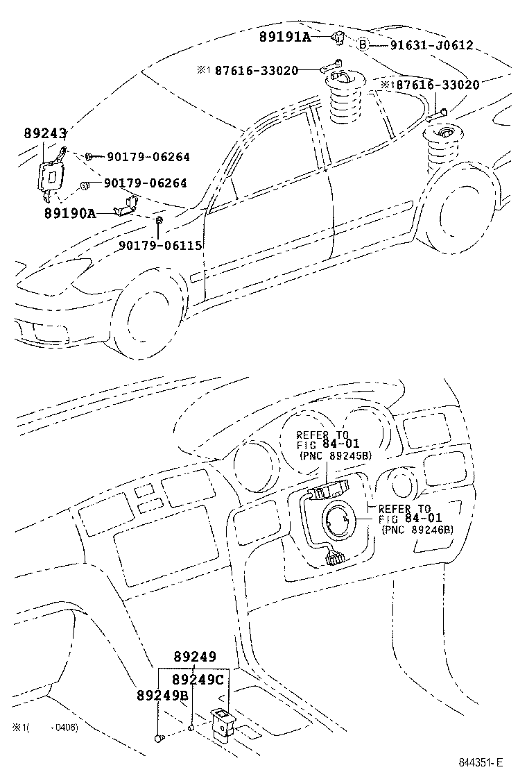 Exploded illustration 844351E