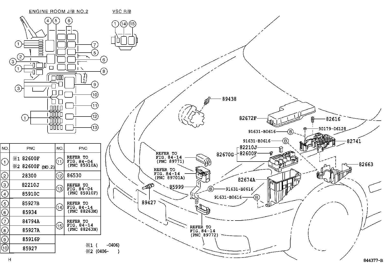 Exploded illustration 844377B