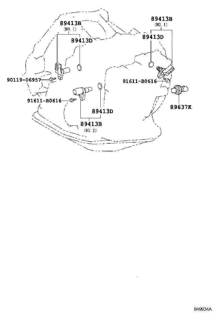 Exploded illustration 849934A