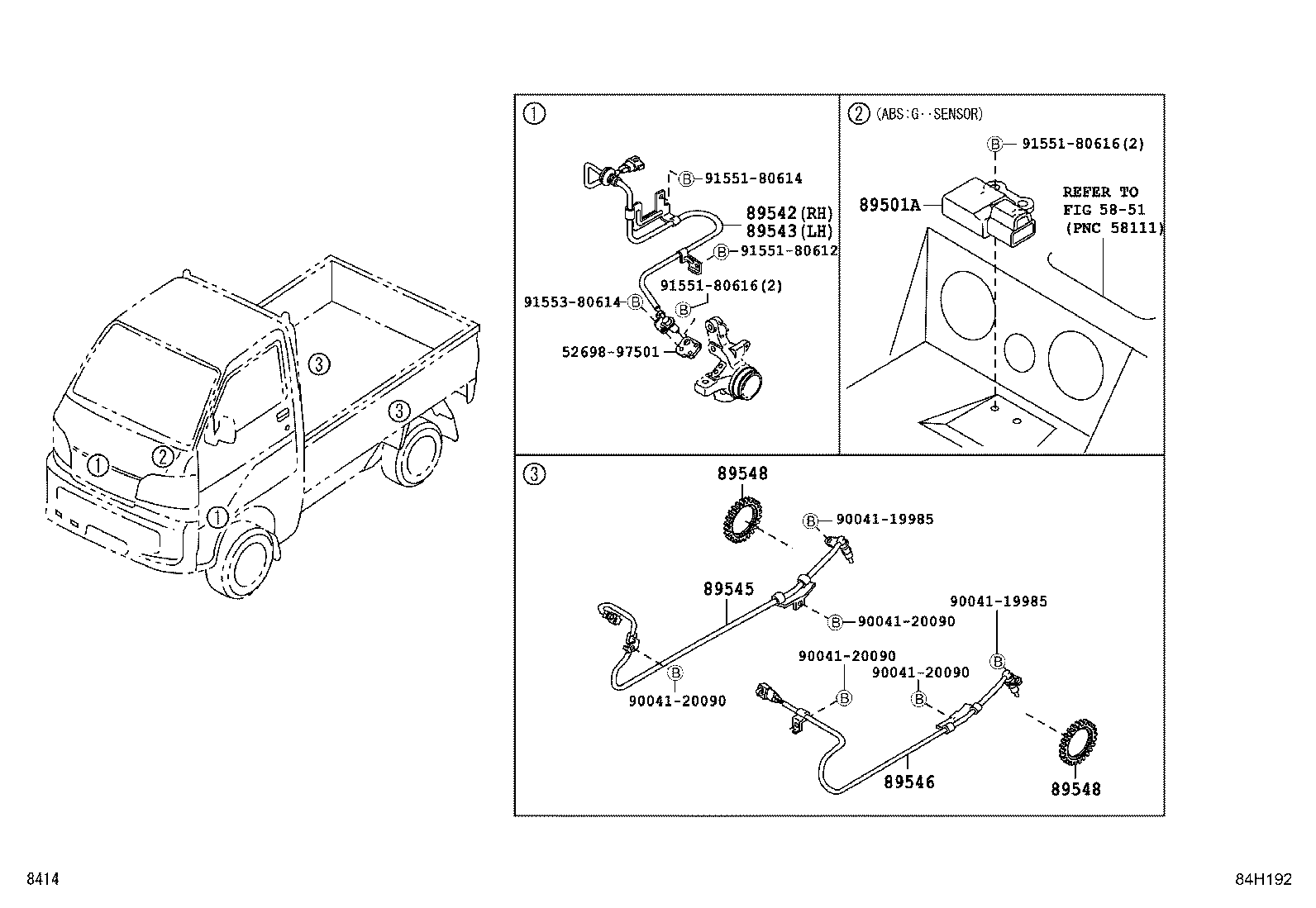 Exploded illustration 84H192