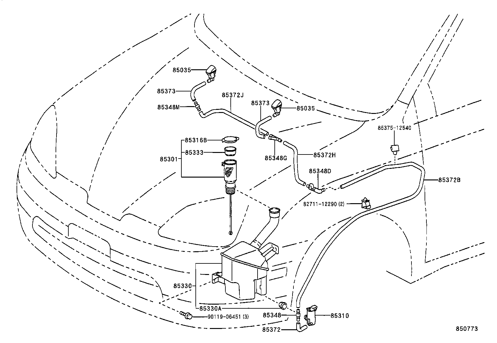 Exploded illustration 850773