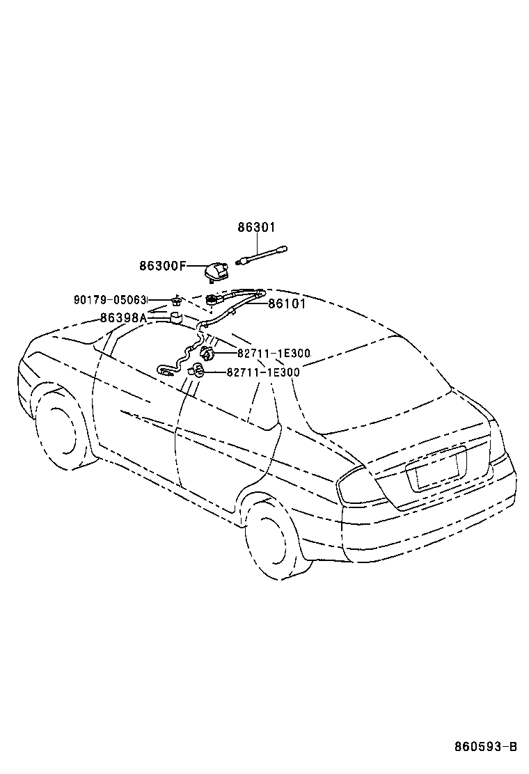 Exploded illustration 860593B